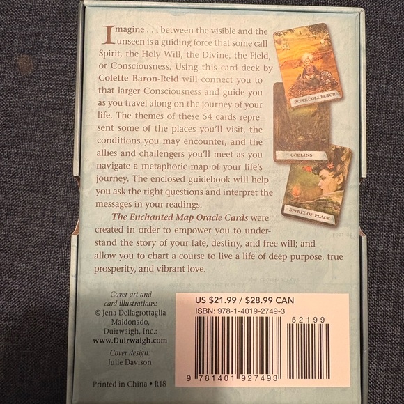 Colette Baron-Reid Enchanted Map Oracle Cards - Picture 2 of 6